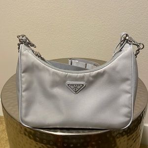 Prada Nylon Bag in Cornflower Blue